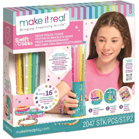 Make it real Heishi Perlen-Tower
