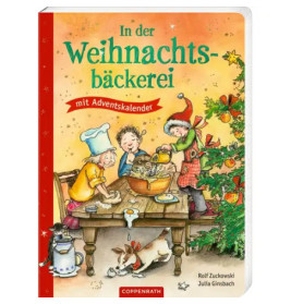 In der Weihnachtsbäckerei - Buch mit Adv