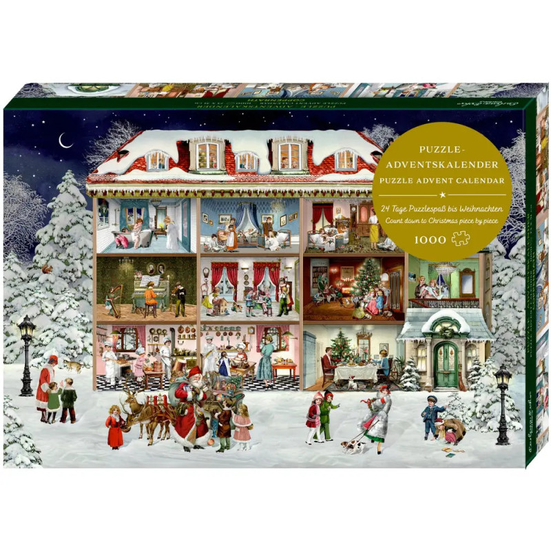 Unser wunderbares Weihnachtshaus, Puzzle