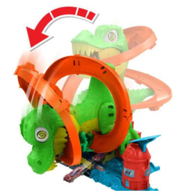 HW City T-Rex vs Fire Station