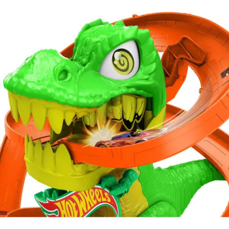 HW City T-Rex vs Fire Station