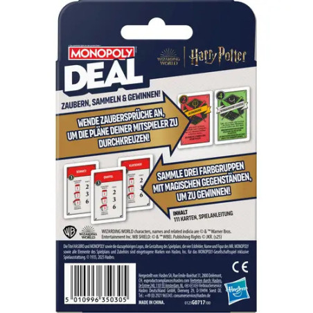 Monopoly Deal Harry Potter