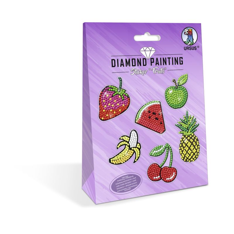 DIAMOND PAINTING STICKER ''FRUITS'' MOT.04
