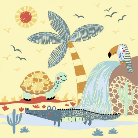 Magische Kratzel-Bilder ''Safari''