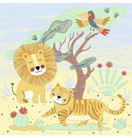 Magische Kratzel-Bilder ''Safari''