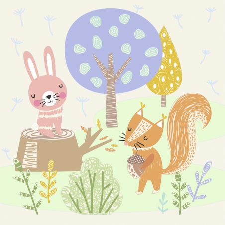 Magische Kratzel-Bilder ''Waldfreunde''