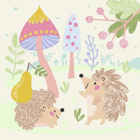 Magische Kratzel-Bilder ''Waldfreunde''