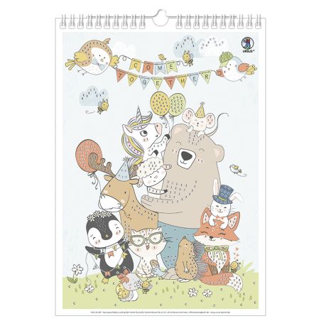 Diamond Painting Kalender ''Come together''