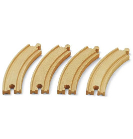 Ravensburger 63334200 1 1 Gebogene Gleise (E) RW Tracks