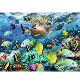 Ravensburger 10009 Puzzle Unterwasserparadies 150 Teile XXL