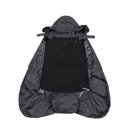 Regen- & Windschutz f. Babytragen - Charcoal