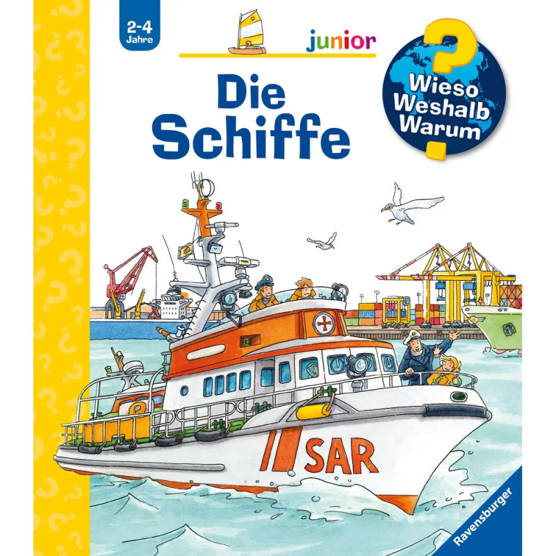 Ravensburger 33304 Wieso? Weshalb? Warum? junior, Band 8: Die Schiffe WWW-junior (ab 01 06)