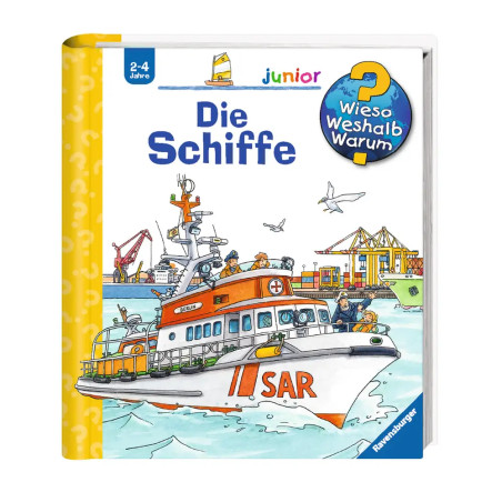 Ravensburger 33304 Wieso? Weshalb? Warum? junior, Band 8: Die Schiffe WWW-junior (ab 01 06)