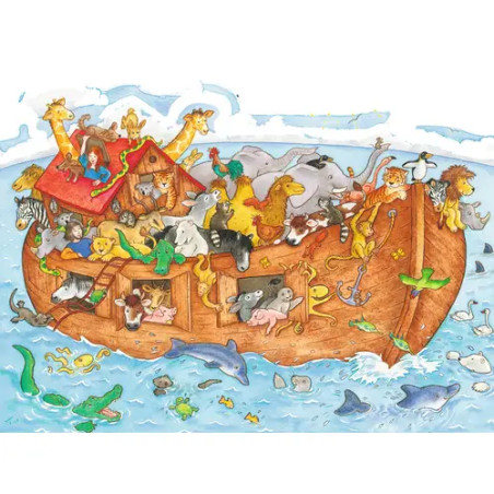 Ravensburger 6604 Puzzle Die große Arche Noah 30-48 Teile