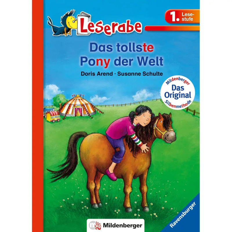 Ravensburger 38532 Leserabe mit Mildenberger Silbenmethode: Das tollste Pony der Welt Erstlesetitel