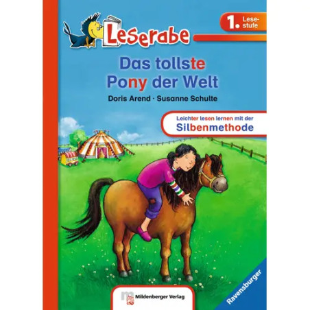 Ravensburger 38532 Leserabe mit Mildenberger Silbenmethode: Das tollste Pony der Welt Erstlesetitel