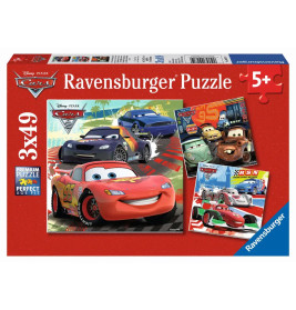 Ravensburger 9281 Puzzle Weltweiter Rennspaß 3 X 49 Teile