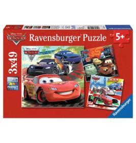 Ravensburger 9281 Puzzle Weltweiter Rennspaß 3 X 49 Teile