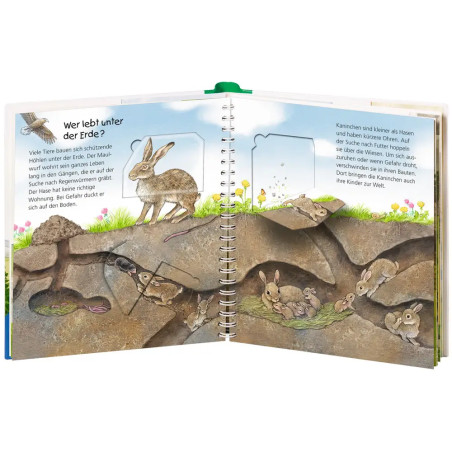 Ravensburger 32874 Wieso? Weshalb? Warum? junior, Band 46: Wo die Tiere wohnen WWW-junior (ab 01 06)
