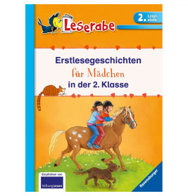 Ravensburger 36434 Leserabe - Sonderausgaben: Erstlesegeschichten für Mädchen in der 2. Klasse Erstl