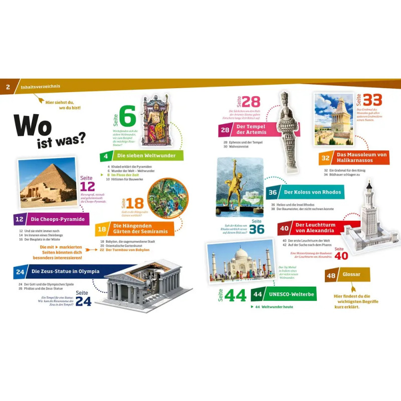 WAS IST WAS Band 81 Sieben Weltwunder. Schätze der Antike
