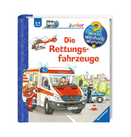 Ravensburger 32890 Wieso? Weshalb? Warum? junior, Band 23: Die Rettungsfahrzeuge WWW-junior (ab 01 0