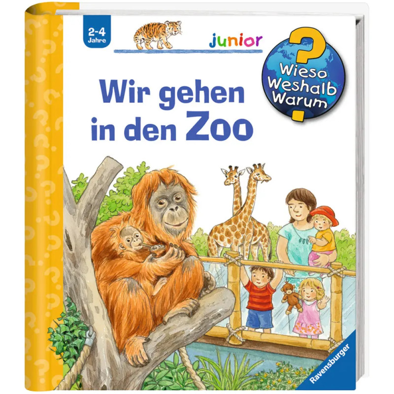 Ravensburger 32898 Wieso? Weshalb? Warum? junior, Band 30: Wir gehen in den Zoo WWW-junior (ab 01 06