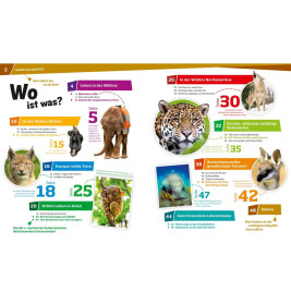 WAS IST WAS Band 13 Wilde Tiere. Ungezähmt in der Wildnis