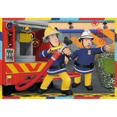 Ravensburger 7584 Puzzle Sam im Einsatz 2 X 12 Teile