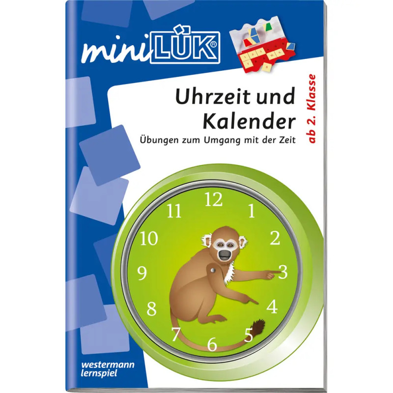 mini LÜK Uhrzeit und Kalender (Überarbeitung), sortiert