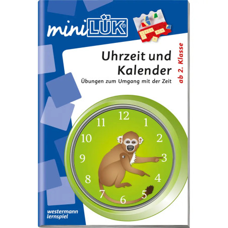 mini LÜK Uhrzeit und Kalender (Überarbeitung), sortiert