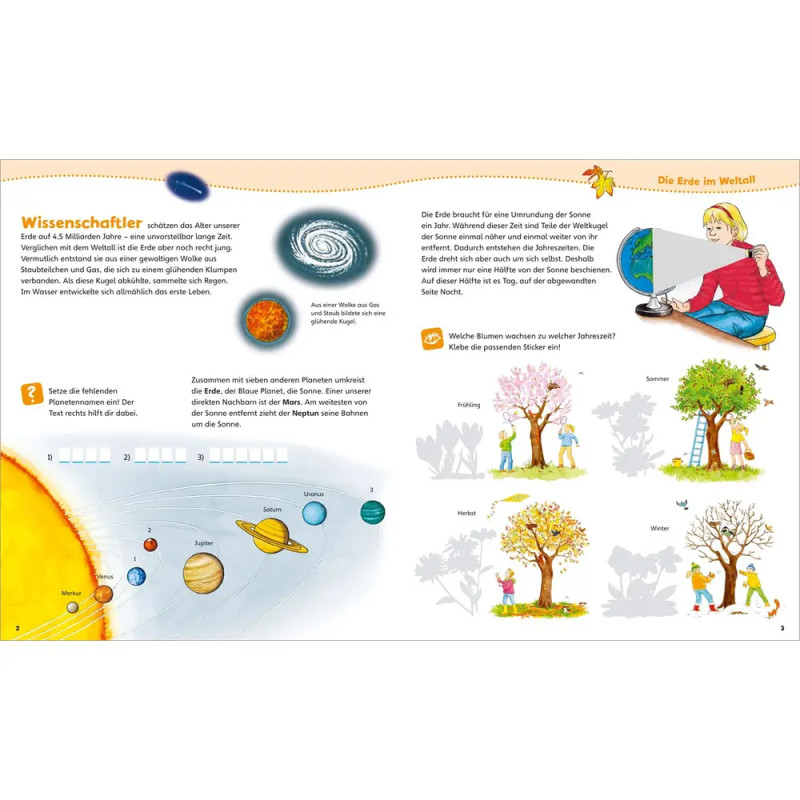 WAS IST WAS Junior Mitmach-Heft Unsere Erde