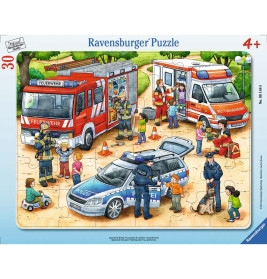 Ravensburger 6144 Puzzle Spannende Berufe 30-48 Teile