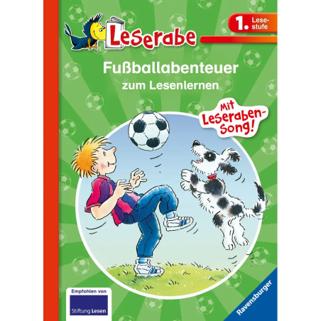 Ravensburger 36542 Leserabe - Sonderausgaben: Fußballabenteuer zum Lesenlernen Erstlesetitel