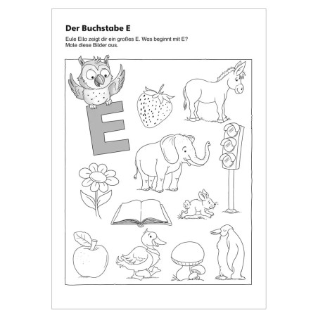 LERNSTERN Mein eulenschlaues Vorschulbuch