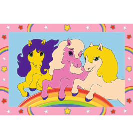 Ravensburger 27773 Malen nach Zahlen Süße Ponys Malen nach Zahlen Junior
