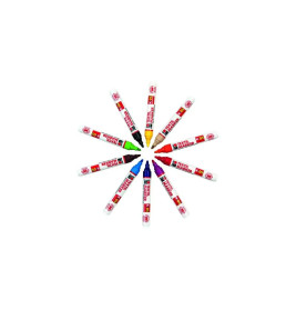 Marabu KiDS TEXTILMARKER, 10x3 mm, 10er-