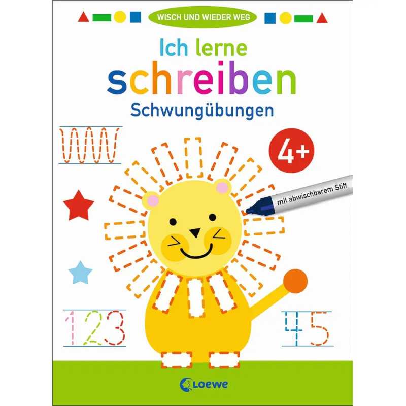 Loewe Wisch und wieder weg - Ich lerne schreiben 4+