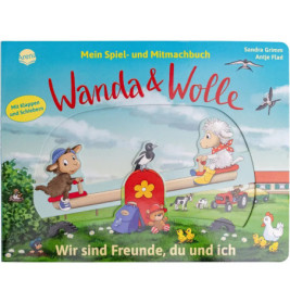 Wanda & Wolle Spiel u Mitmachbuch Freund