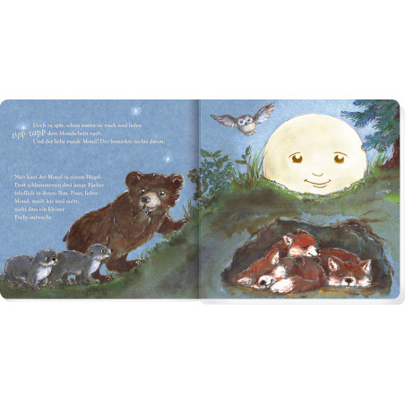 Der liebe runde Mond