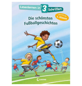 Lesenlernen in 3 Schritten -Fußballgeschichten