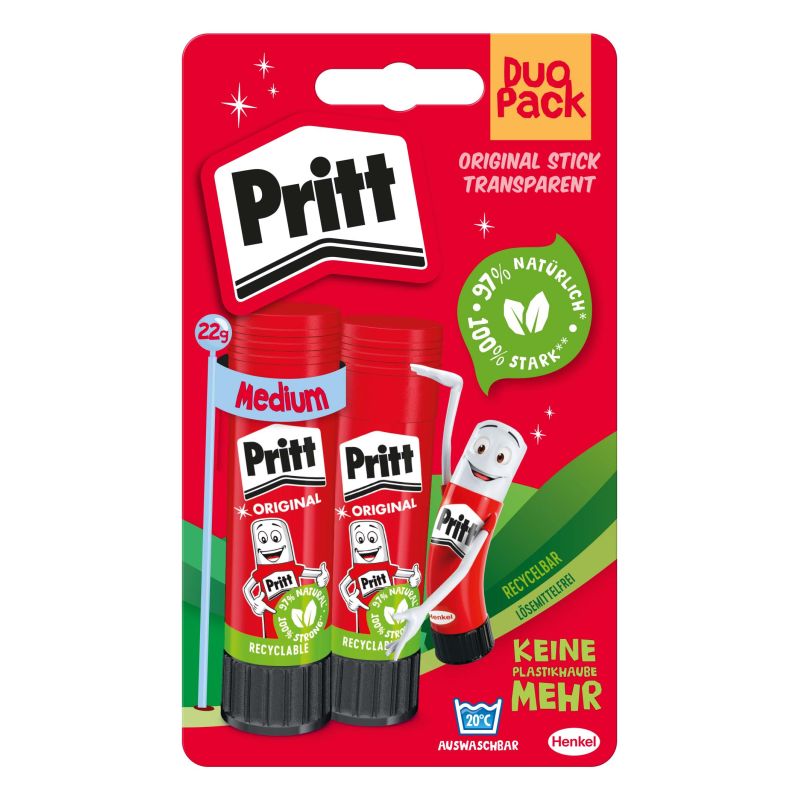 Klebestift Pritt 2x22g BK