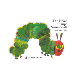 Raupe Nimmersatt  Pappe klein