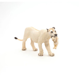 Papo 50203 Weiße Löwin mit Jungtier