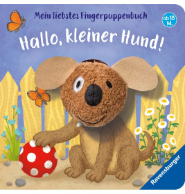 Ravensburger 43805 Mein liebstes Fingerpuppenbuch: Hallo, kleiner Hund! Pappbilderbuch über 5 Euro