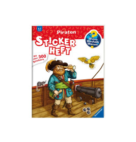 Ravensburger 32941 Wieso? Weshalb? Warum? Stickerheft: Piraten WWW-Malbuch (ab 01 06)