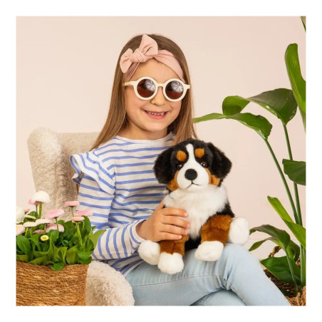 Teddy Hermann Berner Sennenhund sitzend, ca. 29 cm