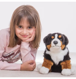 Teddy Hermann Berner Sennenhund sitzend, ca. 29 cm