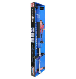 New Sports Pogo Stick, blau schwarz, Höhe 95 cm