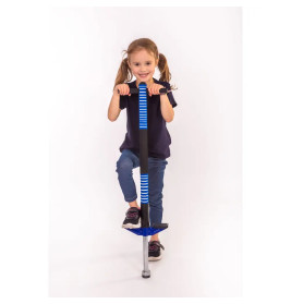 New Sports Pogo Stick, blau schwarz, Höhe 95 cm